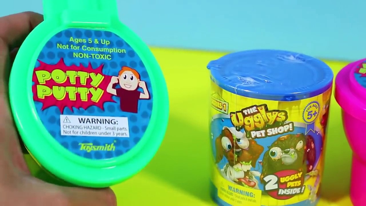 TOILET CANDY Potty Toilets YUCKY WC Moko Moko Mokolet Barbie Puppy Frozen Princess Kids Compilation