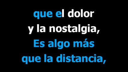 Algo mas - La Quinta Estacion - Karaoke - Letra
