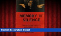 Read book  Memory of Silence: The Guatemalan Truth Commission Report