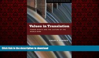 liberty book  Values in Translation: Human Rights and the Culture of the World Bank (Stanford