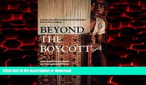 Best book  Beyond the Boycott: Labor Rights, Human Rights, and Transnational Activism (American