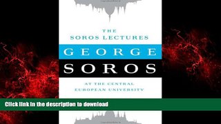 Best book  The Soros Lectures: At the Central European University online for ipad