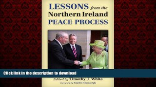 Buy book  Lessons from the Northern Ireland Peace Process (History of Ireland and the Irish