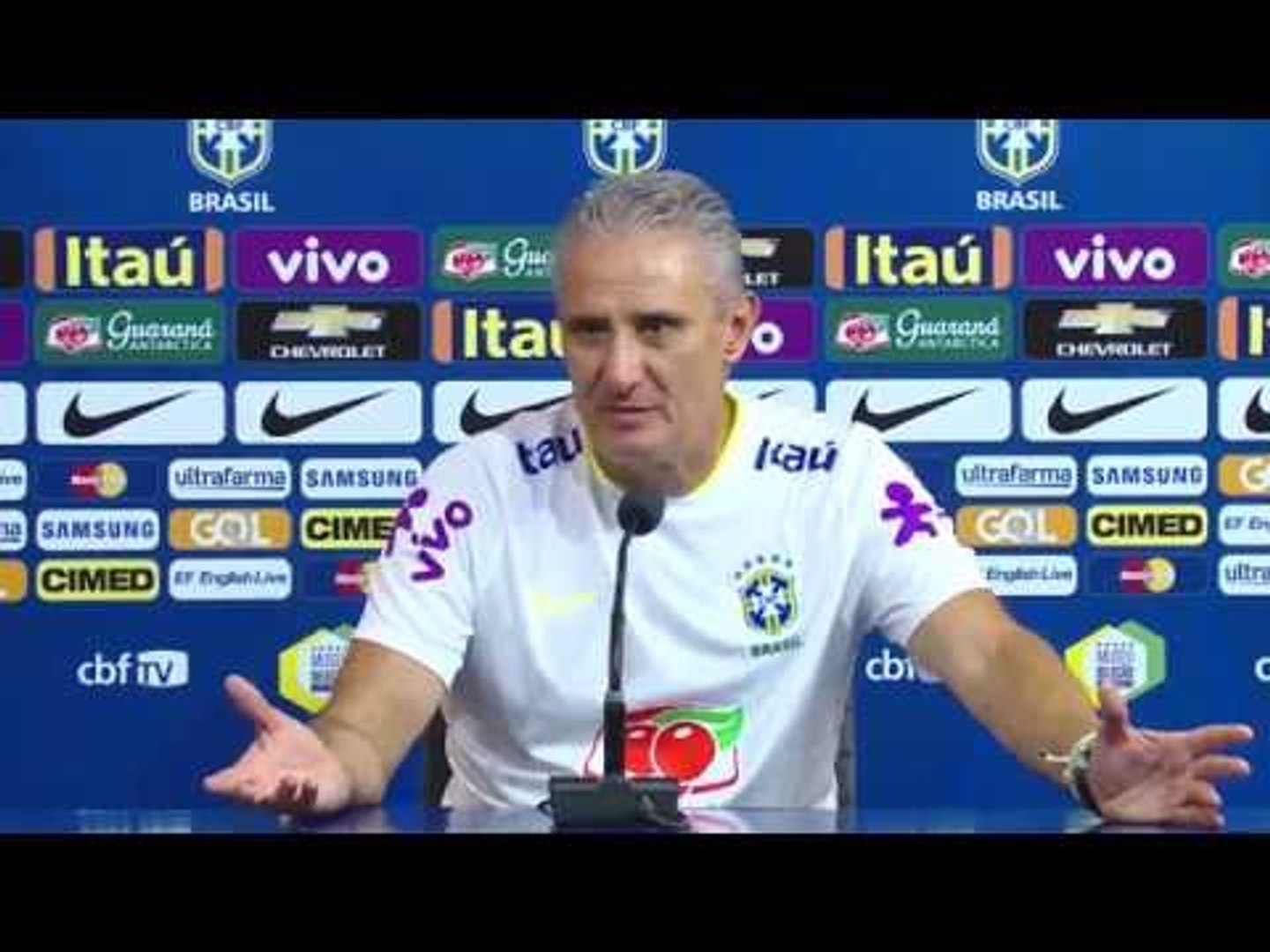 Seleção Brasileira: Coletiva Tite  - 09/11/2016