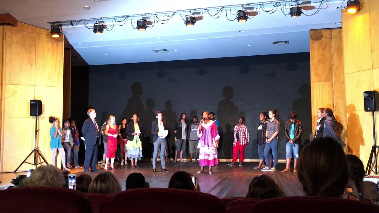 Remise des prix du concours de slam 2016 - 2