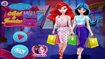 Ariel And Jasmine Mall Shopping: Disney Princess Games - Best Game for Little Girls