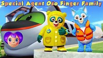 Special Agent Oso - Finger Family Song - Nursery Rhymes Agent Oso Family Finger for Kids