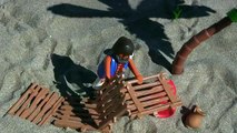 СТОП МОУШЕН Плеймобил ОСТРОВ РОБИНЗОНА. STOP MOTION Playmobil ROBINSON Crusoes ISLAND.