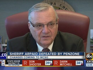 Sheriff Penzone is promising a smooth transition into office