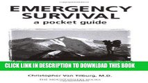 Ebook Emergency Survival: A Pocket Guide: Quick Information for Outdoor Safety Free Read