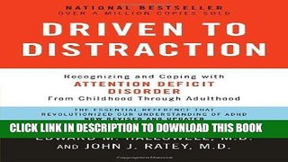 Ebook Driven to Distraction (Revised): Recognizing and Coping with Attention Deficit Disorder Free