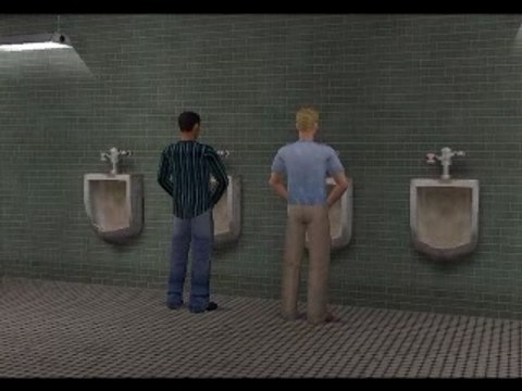 Male Restroom Etiquette