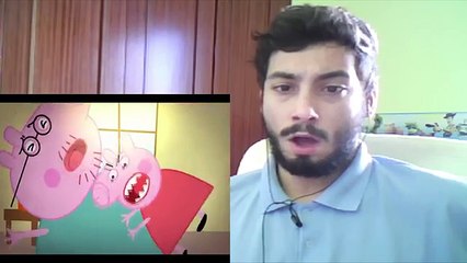 Peppa Pig and the Bacon Parody (NO FOR KIDS) REACTION!