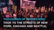 Anti-Trump protests erupt across United States