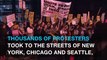 Anti-Trump protests erupt across United States