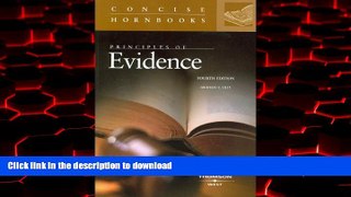 Read book  Principles of Evidence online for ipad