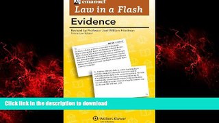 liberty book  Law in a Flash: Evidence 2011 online for ipad