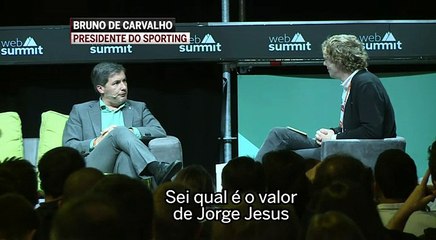 Bruno de Carvalho sobre a contratação de Jorge Jesus