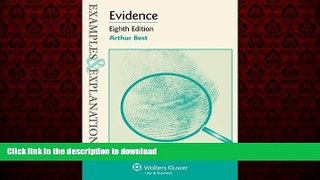 Buy book  Evidence: Examples   Explanations, Eighth Edition