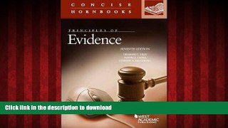 liberty books  Principles of Evidence (Concise Hornbook Series) online