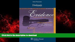 liberty book  Friedmans Evidence (Friedman s Practice)