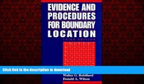 liberty book  Evidence and Procedures for Boundary Location online for ipad