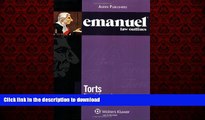 Best books  Emanuel Law Outlines: Torts online for ipad