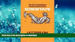 READ  Screwtape: Letters on Alcohol FULL ONLINE