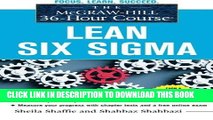 [PDF] The McGraw-Hill 36-Hour Course: Lean Six Sigma (McGraw-Hill 36-Hour Courses) Popular Online