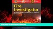 liberty book  Fire Investigator: Principles and Practice to NFPA 921 and NFPA 1033 online to buy