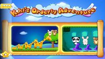 Orderly Adventure - Panda Game, Educational game Big & Small, App for kids by BabyBus baby games