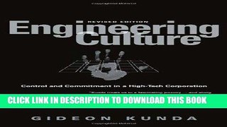 [FREE] EBOOK Engineering Culture: Control and Commitment in a High-Tech Corporation ONLINE