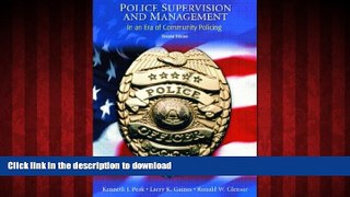 Buy books  Police Supervision and Management: In An Era of Community Policing (2nd Edition) online