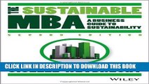 [READ] EBOOK The Sustainable MBA: A Business Guide to Sustainability BEST COLLECTION