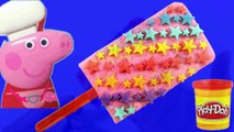 Peppa Pig and Play Doh Frozen - Create ice-cream star playdoh peppa pig toys