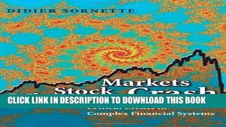[FREE] EBOOK Why Stock Markets Crash: Critical Events in Complex Financial Systems BEST COLLECTION