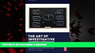 Read books  The Art of Investigative Interviewing, Third Edition online for ipad