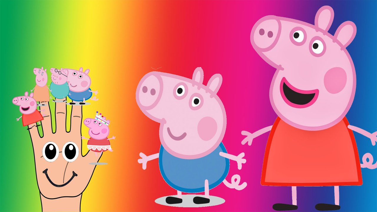Peppa Pig Play Doh With Finger Family Nursery Rhyme for Children