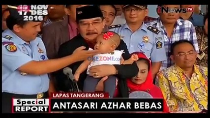 Detik-Detik Antasari Azhar Keluar dari Lapas