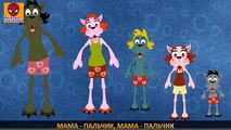 Семья пальчиков ВОЛК | Funny Wolf Finger Family in Russian