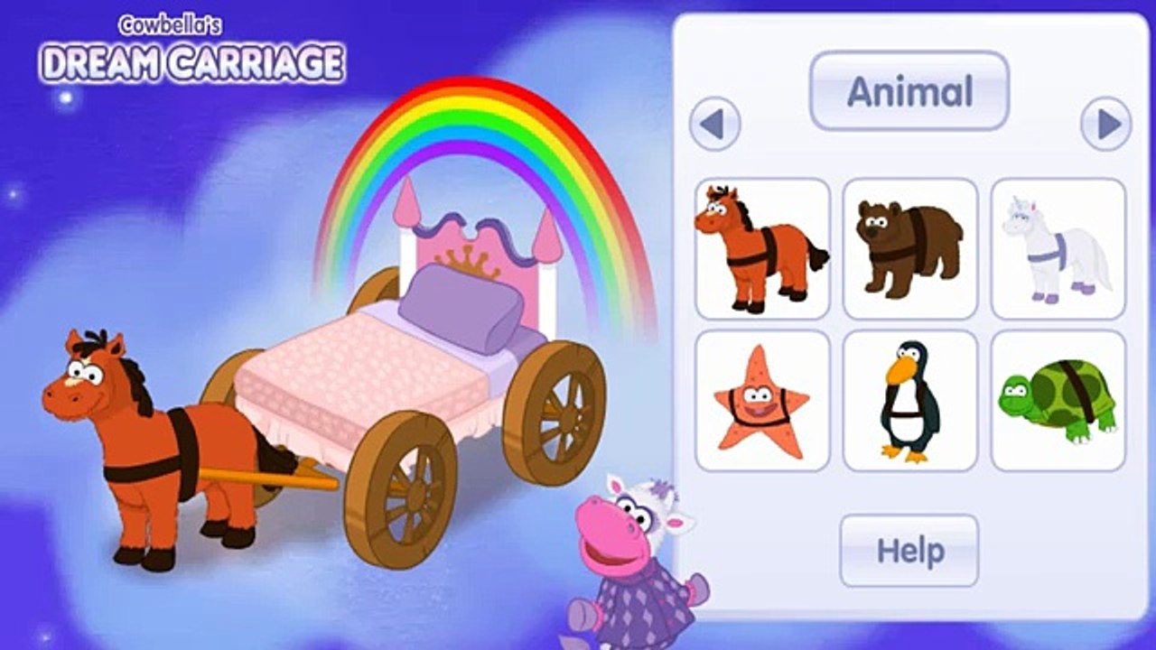 Pajanimals - Cowbellas Dream Carriage - pajanimals nick jr games For Kids