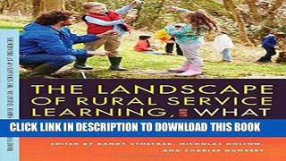 Read Now The Landscape of Rural Service Learning, and What It Teaches Us All (Transformations in