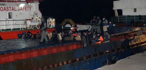 Çanakkale Boğazı'nda Kaçak Göçmen Operasyonu