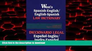 liberty book  West s Spanish English English Spanish Law Dictionary: Translations of Terms,