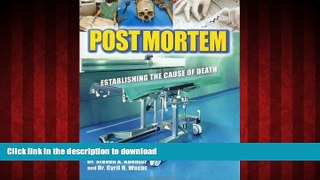 Read books  Postmortem: Establishing the Cause of Death