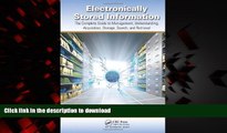 Read books  Electronically Stored Information: The Complete Guide to Management,  Understanding,