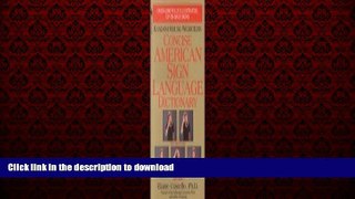 Read book  Random House Webster s Concise American Sign Language Dictionary online