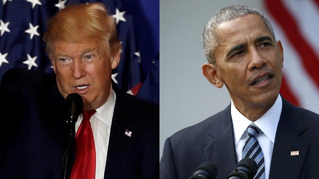 ΗΠΑ: Συνάντηση εντός της ημέρας Ομπάμα - Τραμπ στον Λευκό Οίκο