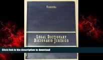 Best book  Portuguese-English - English-Portuguese Legal Dictionary online pdf