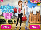 Permainan Frozen Sisters Europe Tour -Play Games Frozen Sisters Europe Tou